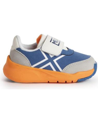 MUNICH CHON 1600002 SNEAKERS VELCRO BLU AZUL