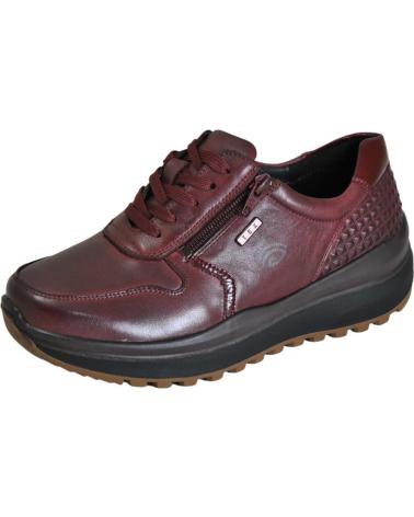 Zapatos de Mujer G COMFORT G CONFORT- ZAPATO ESTILO DEPORTIVO PARA MUJER CREMALLERA L BURGUNDY