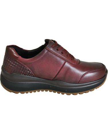 Zapatos de Mujer G COMFORT G CONFORT- ZAPATO ESTILO DEPORTIVO PARA MUJER CREMALLERA L BURGUNDY
