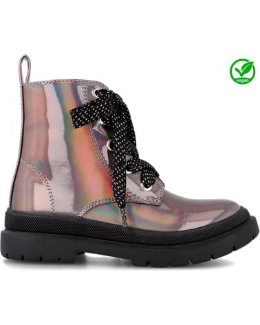 Stivaletti per Bambina GARVALIN BOTINES METALIZADO 231561-A PLATA