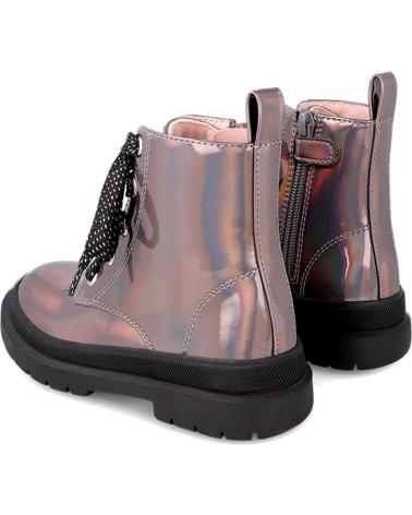 Stivaletti per Bambina GARVALIN BOTINES METALIZADO 231561-A PLATA