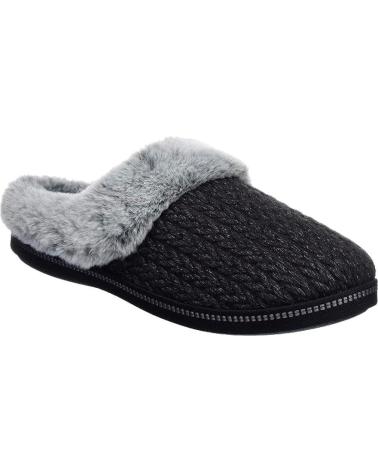 Woman House slipers SKECHERS ZAPATILLAS DE CASA 167225 NEGRO