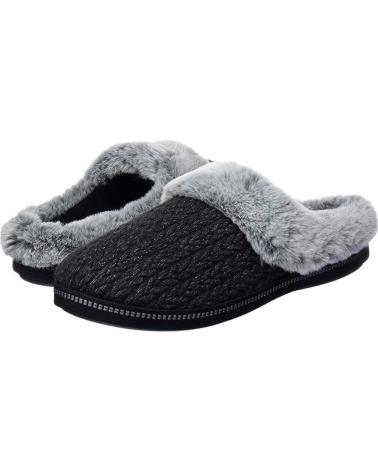 Woman House slipers SKECHERS ZAPATILLAS DE CASA 167225 NEGRO