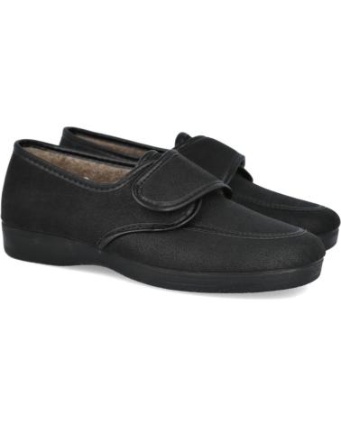Pantofole per Uomo L&R SHOES LR SHOES 830 ZAPATILLAS DE CASA HOMBRE NEGRO