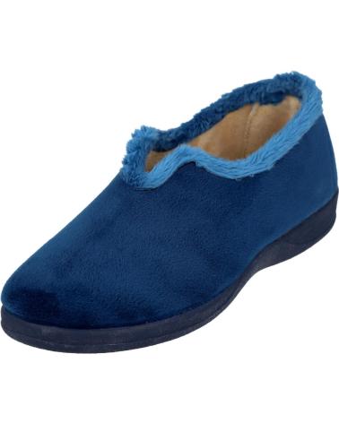 Hausschuhe für Damen L&R SHOES LR SHOES 399 ZAPATILLAS DE CASA MUJER AZUL
