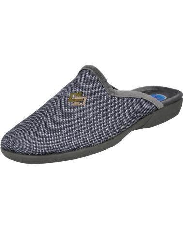 Pantofole per Uomo L&R SHOES LR SHOES 972 ZAPATILLAS DE CASA HOMBRE GRIS