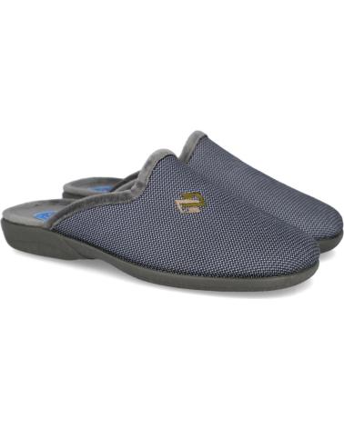 Pantofole per Uomo L&R SHOES LR SHOES 972 ZAPATILLAS DE CASA HOMBRE GRIS