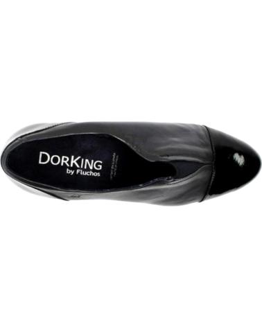 DORKING SUGAR GLOSS | ESCARPINS EN CUIR NOIR SUGAR GLOSS NEGRO