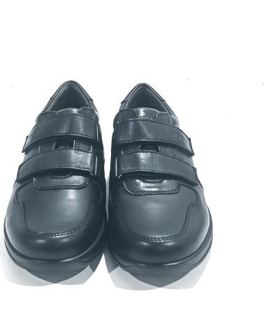 Schuhe für Herren STONEFLY ZAPATO CON CIERRE DE VELCROS DE PIEL CON SISTEMA BLUESOFT NEGRO