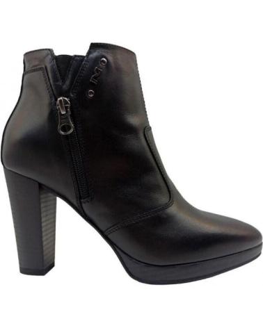 Stivaletti per Donna NERO GIARDINI BOTIN VESTIR DE PIEL CON TACON NEGRO