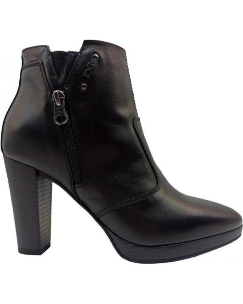 Stivaletti per Donna NERO GIARDINI BOTIN VESTIR DE PIEL CON TACON NEGRO