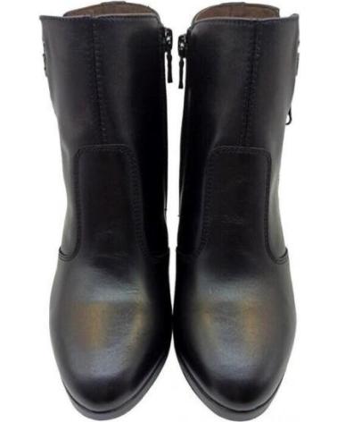Stivaletti per Donna NERO GIARDINI BOTIN VESTIR DE PIEL CON TACON NEGRO