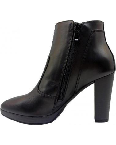 Stivaletti per Donna NERO GIARDINI BOTIN VESTIR DE PIEL CON TACON NEGRO