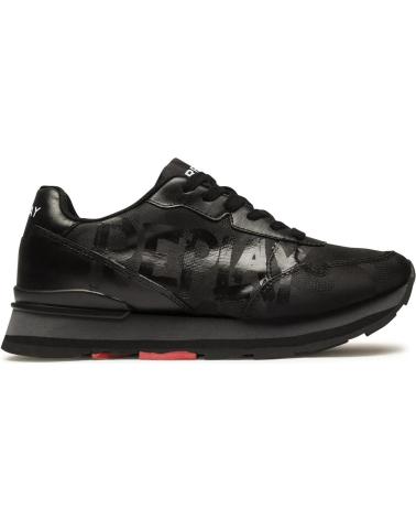 Zapatillas deporte de Hombre REPLAY ARTHUR LOGO RS680079T NEGRO