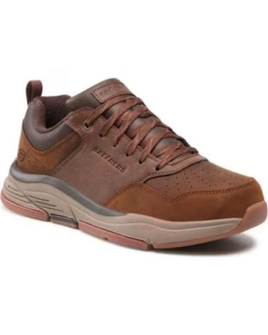 SKECHERS RELAXED FIT BENAGO TRENO ZAPATILLAS DE DEPORTE MARRÓN 66204 CDB
