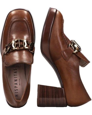 Mocasines de Mujer hispanitas SOHO-I23 HI233022 MARRN MARRóN
