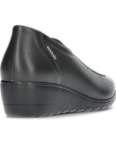 Halbschuhe für Damen MEPHISTO MOCASIN BERTINA BLACK