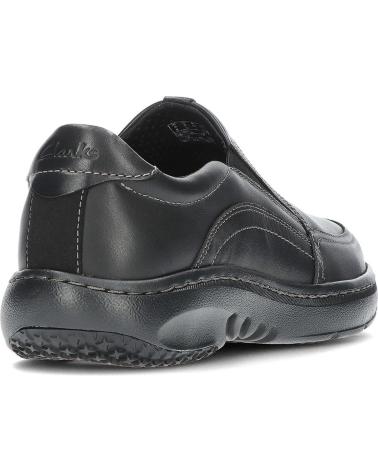 Halbschuhe für Herren CLARKS MOCASIN PRO STEP LEATHER NEGRO