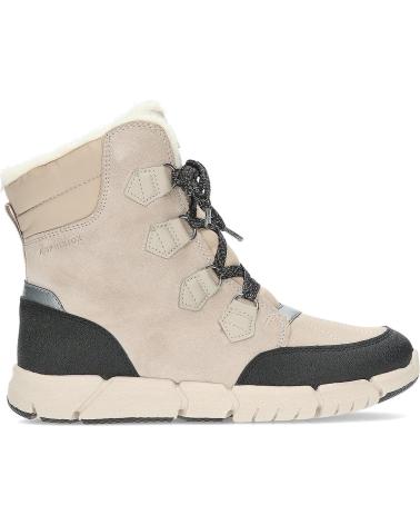 girl boots GEOX BOTAS J16APA BEIGE
