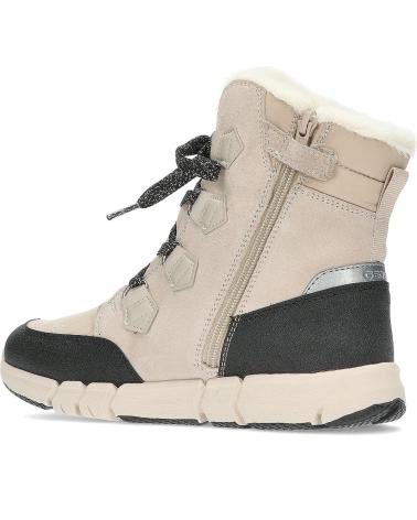 girl boots GEOX BOTAS J16APA BEIGE