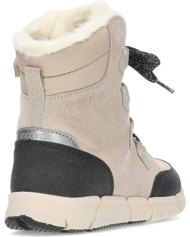 girl boots GEOX BOTAS J16APA BEIGE