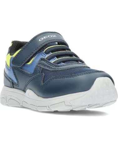 TÉNIS MENINO GEOX J TORQUE J267NA NAVYLIME