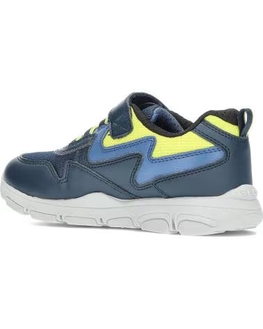 TÉNIS MENINO GEOX J TORQUE J267NA NAVYLIME
