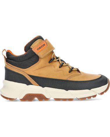 Bottines pour Fille et Garçon GEOX BOTINES J36LCG BROWNBLACK