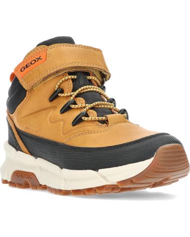 Bottines pour Fille et Garçon GEOX BOTINES J36LCG BROWNBLACK