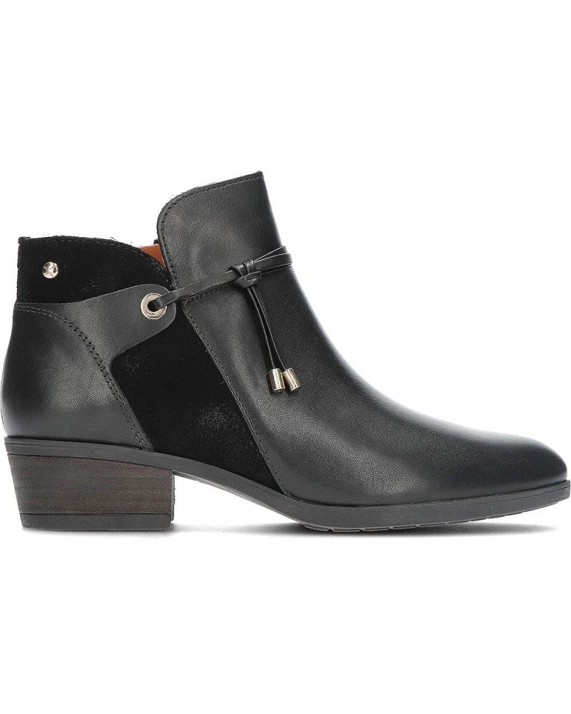 Stiefel für Damen pikolinos BOTINES DAROCA W1U-8505 BLACK
