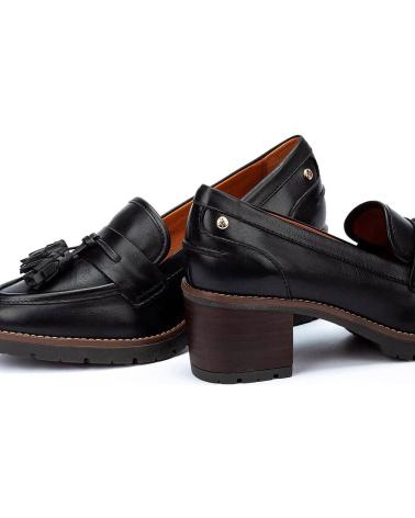 Woman Zapatos de tacón PIKOLINOS MOCASINES LLANES W7H-3719 BLACK