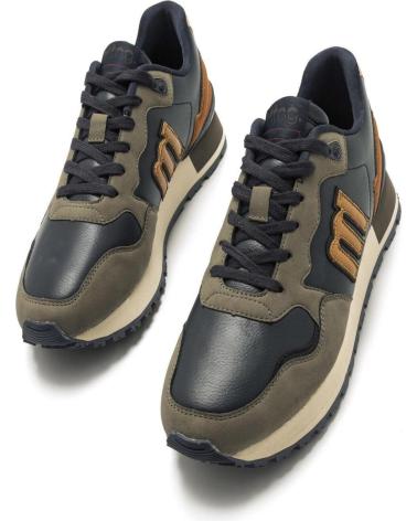 Esportes  de Homem e Menino MTNG ZAPATILLA CASUAL HOMBRE MUSTANG 84427 AZUL