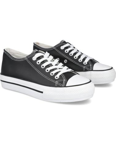 Sportivo per Donna L&R SHOES LR SHOES F05 ZAPATILLAS MUJER PLATAFOR NEGRO