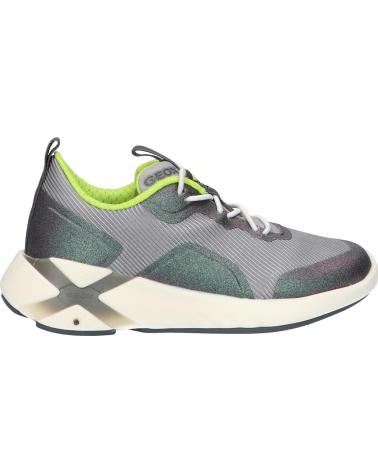 Esportes  de Mulher e Menina e Menino GEOX J04DDA 011BC J PLAYKIX BOY C1695 DK SILVER-LIME