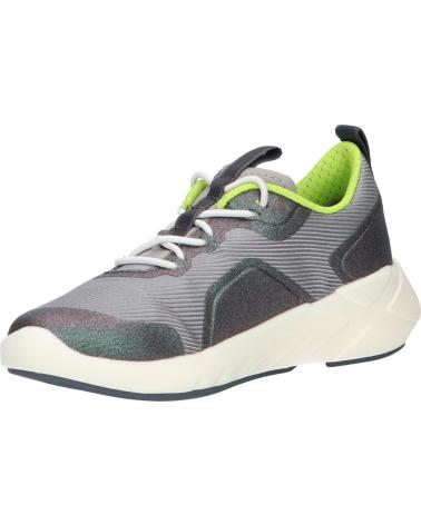 Esportes  de Mulher e Menina e Menino GEOX J04DDA 011BC J PLAYKIX BOY C1695 DK SILVER-LIME