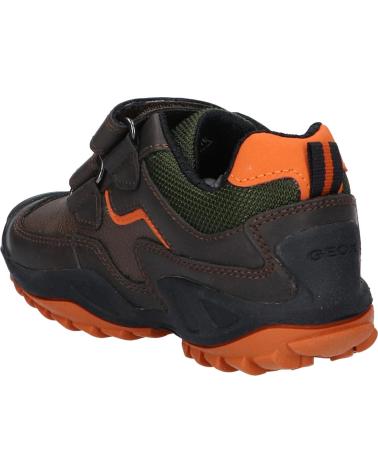 Sneaker für Junge GEOX J NEW SAVAGE BOY A MARRON