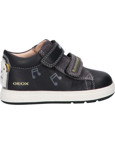 Deportivas de Niña y Niño GEOX B264DB 08522 B BIGLIA BOY C0054 BLACK-YELLOW