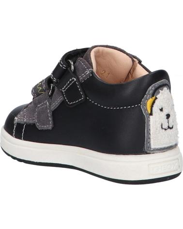 Sportivo per Bambina e Bambino GEOX B264DB 08522 B BIGLIA BOY C0054 BLACK-YELLOW