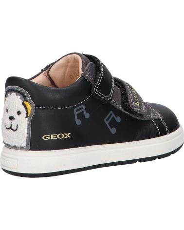 Sportivo per Bambina e Bambino GEOX B264DB 08522 B BIGLIA BOY C0054 BLACK-YELLOW