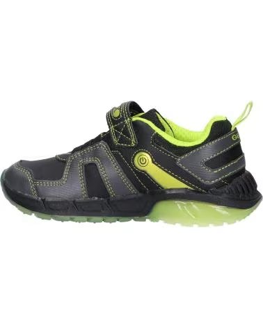 Esportes  de Menino GEOX J04CQA 054CE J SPAZIALE BOY C0802 BLACK-LIME