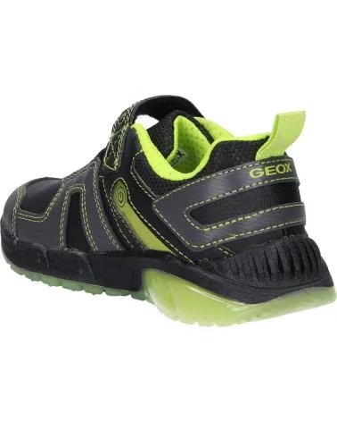 Esportes  de Menino GEOX J04CQA 054CE J SPAZIALE BOY C0802 BLACK-LIME