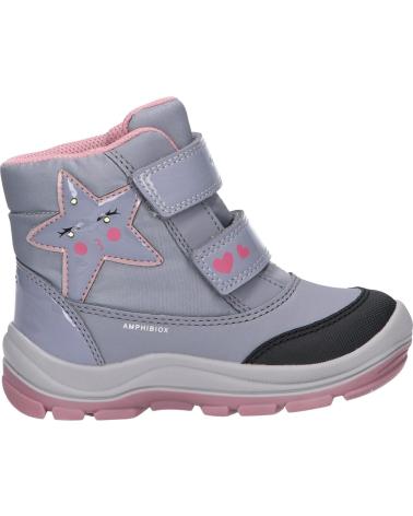 Stivali per Bambina GEOX B163WA 050FU B FLANFIL GIRL B ABX C0502 GREY-PINK