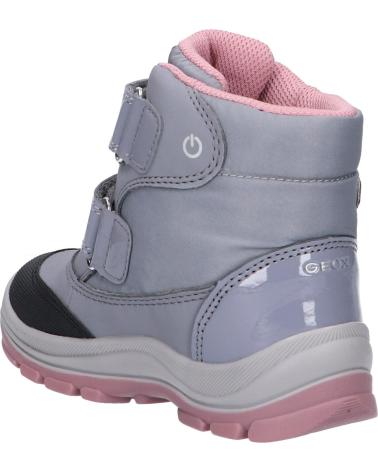 Stivali per Bambina GEOX B163WA 050FU B FLANFIL GIRL B ABX C0502 GREY-PINK