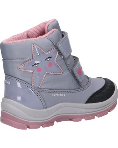 Stivali per Bambina GEOX B163WA 050FU B FLANFIL GIRL B ABX C0502 GREY-PINK