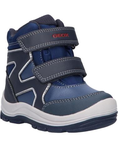 Stivali per Bambina e Bambino GEOX B263VD 0FU54 B FLANFIL BOY B ABX C4264 NAVY-BLUE