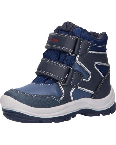 Stivali per Bambina e Bambino GEOX B263VD 0FU54 B FLANFIL BOY B ABX C4264 NAVY-BLUE