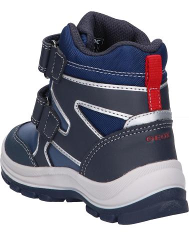 Stivali per Bambina e Bambino GEOX B263VD 0FU54 B FLANFIL BOY B ABX C4264 NAVY-BLUE