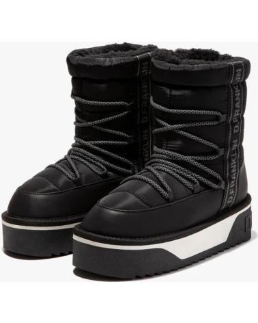 Stivali per Donna D FRANKLIN BOTINES PLANOS D FRANKLIN DFSH371006 NEGRO