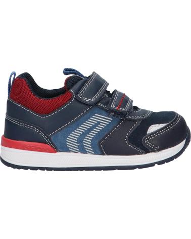 Zapatillas deporte de Niña y Niño GEOX B150RB 022BC B RISHON BOY C4P7M DK NAVY-DK RED