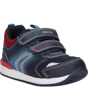 Sapatilhas de Menina e Menino GEOX B150RB 022BC B RISHON BOY C4P7M DK NAVY-DK RED